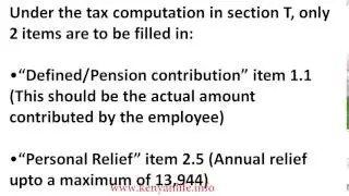 Easiest way to file KRA iTax Returns for those with Employment Income