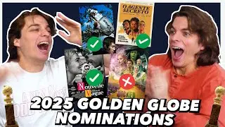 2025 Golden Globe Nominations REACTION!!