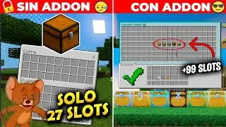Addon de Cofres Personalizados para minecraft Bedrock 1.20+ | Extra Chest Addon