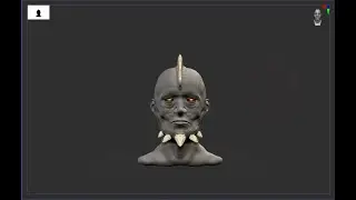 ZBrush Timelapse | Face Sculpting Practice