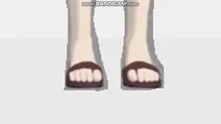 (MMD NARUTO) (Sakura Swimsuit) Feet Shoes