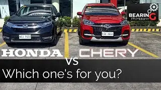 Honda CR-V vs Chery Tiggo 8:  Comparison Video