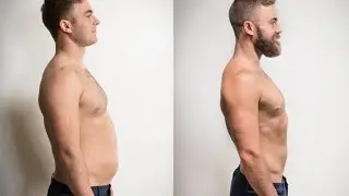 FITNESS TIME-LAPSE: 145 Days In 48 Seconds, Weight Loss, Muscle Gain, Six Pack Abs & Beard