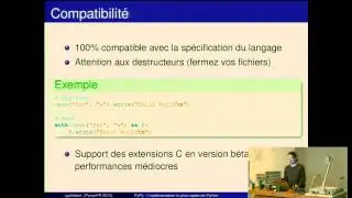 PyConFR 2013 - Romain Guillebert - PyPy : une implémentation rapide de Python