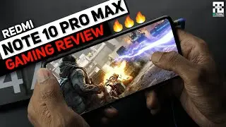 Redmi Note 10 Pro MAX Gaming Malayalam | Battery Drain & Heating Tested