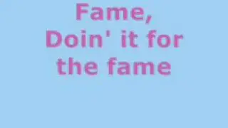 Lady GaGa - The Fame (lyrics)