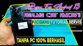 INI DIA YANG DICARI‼️ Bypass FRP Realme C35 Android 13 New Security Tanpa PC 