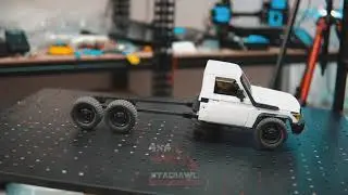 MN82 LC79 6X6 Mod LWB Uograde 3D Printed Parts White Version RC Crawler  #mn82