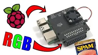 RasPi2CRT Hat, the big brother of the RasPi2CRT, for the Raspberry Pi 3 and 4