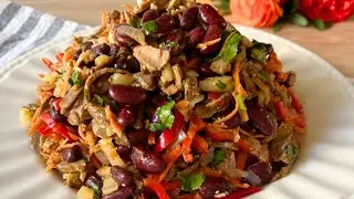 Salad with beans 