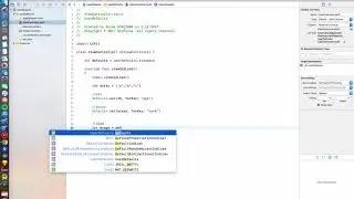iOS 11 UserDefaults Swift-4 xCode 9.1