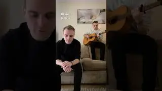Was struggling to play and sing this at the same time, so got a friend in to help #music #acoustic