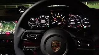 2020 Porsche 992 (911) Carrera S Cabriolet Exterior front and rear lights and Instrumentation lights