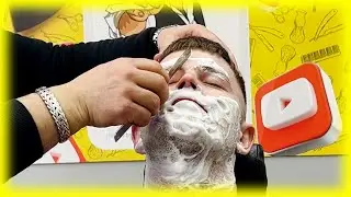 Asmr barber shop razor wet shave uk asmr barber