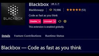 Trick To get your coding problem using BlackBox Extension in vsCode.. #1