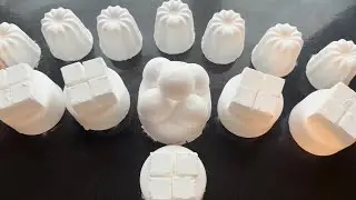 ASMR baking soda pure white  |  1 hour