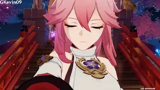 Yae Miko Moonless Night Ritual Story Quest cutscene