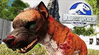 DINOCRUTA UNA HIENA PREHISTORICA DEL PASADO HIENA GIGANTE DEL CENOZOICO JURASSIC WORLD 2 Ark