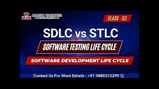 SDLC Vs STLC | Software Development Life Cycle | Software Testing Life Cycle | Class 03