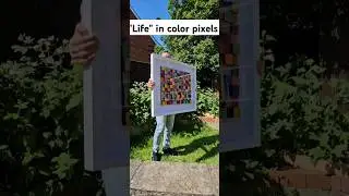 I name it "Life" in colors #art #artist #pixelart #walldecor