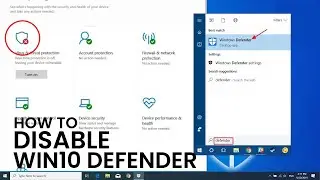 How to Enable/Disable or Remove Windows 10 Defender on Windows 10 2021