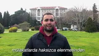 Bu eğitim sistemini ve gelecek kaygısını, ülke gençliği olarak hak etmediğimizi düşünüyorum.