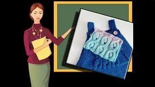 КРАСИВЫЙ И ОЧЕНЬ ЛЕГКИЙ УЗОР СПИЦАМИ. beautiful and very light knitting pattern