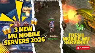 3 Fresh Launched MU Mobile Servers 2026!! (English Subs)