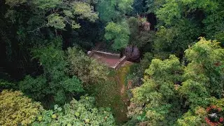 Drone filma a Gruta da Glória na Estrada dos Romeiros em Itú SP