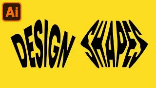 How to Create Warp Text into Shapes | Adobe Illustrator Tutorial#2