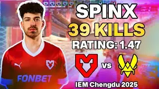 💀 SPINX POV: INFERNO MASTERCLASS vs Vitality! | IEM Chengdu 2025