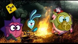 С.Т.А.Л.К.Е.Р. Смешарики-Анекдоты у костра | Сталкер приколы