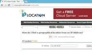 How to Find Website Server Location Using IP Address lookup