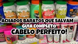 👛ACHADOS no ARMARINHO FERNANDO   que SALVAM O CABELO! 😱 Produtos BARATOS e EFICAZES!