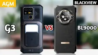 AGM G3 vs Blackview BL9000 - Indestructible 5G beasts Face-off