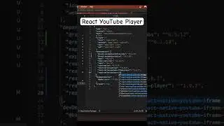 Create React Native Video Player 