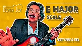 МИ МАЖОР ГАММА (E-dur ноты и табулатура) Играй, как Бенедикт!