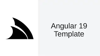 New ASP .NET Core Angular 19 SPA template!