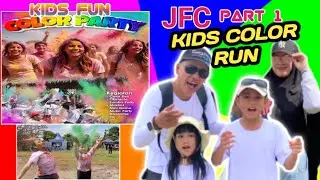 JFC Kids Fun Color Party Part 1 Color Run