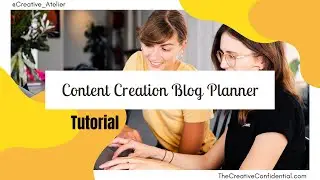 Blog One Page Planner - Tutorial - Content Creation Bundle (ENG)