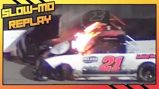 Mayhem after Fiery Wreck | New Smyrna
