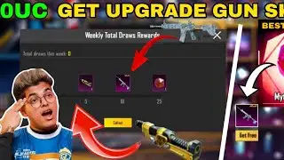 😯Get Free Upgradeable Gun Skins In Bgmi | Bgmi Next Mythic Forge Leaks | Free Upgradeable Gun Skins🥵