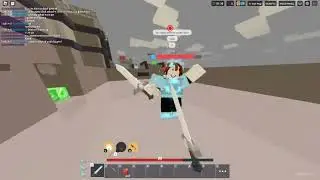 I met A hacker In Roblox Bedwars On Roblox...