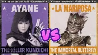 Dead or Alive 6: Ayane vs {RorschachChaos} Lisa