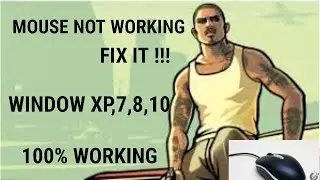 GTA San Andreas Mouse not working problem Fix