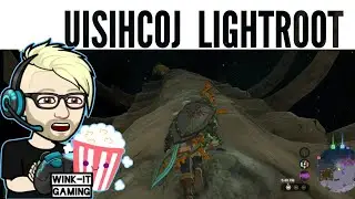 My Adventure in Hyrule 76: Uisihcoj Lightroot, in the depths, looking for the elevator wall.