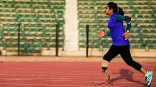 Success story of India's Para-Athlete Kiran Kanojia | देश की पहली महिला ब्लेड रनर