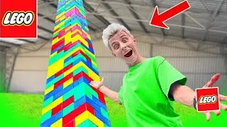 ВЛАД А4 СТРОИТ САМУЮ ВЫСОКУЮ ЛЕГО БАШНЮ | А4  И ЛЕГО  | САМАЯ ВЫСОКАЯ БАШНЯ ИЗ ЛЕГО