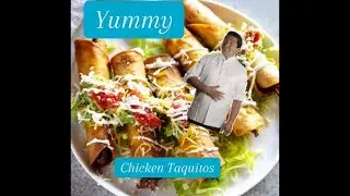 30 minute meal! Chicken Taquitos!