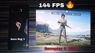 Asus Rog 3 PUBG 144 FPS🔥 | Secret Trick & Gameplay
